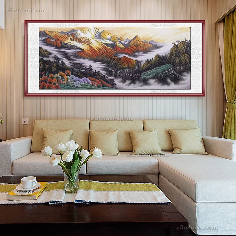 国画山水画