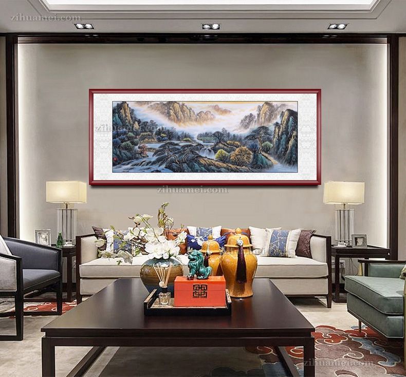 水墨山水画