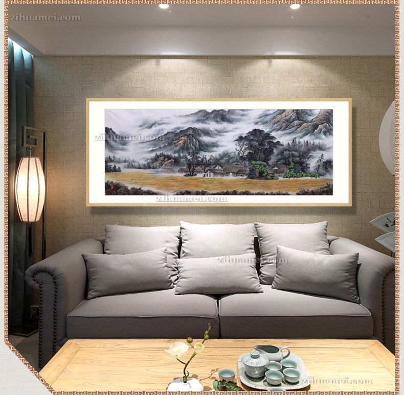 适合办公室的国画