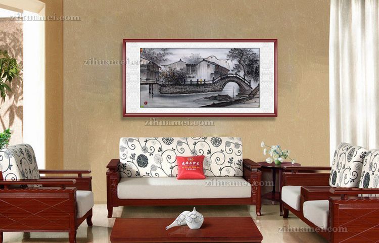 大厅适合什么样的风景画