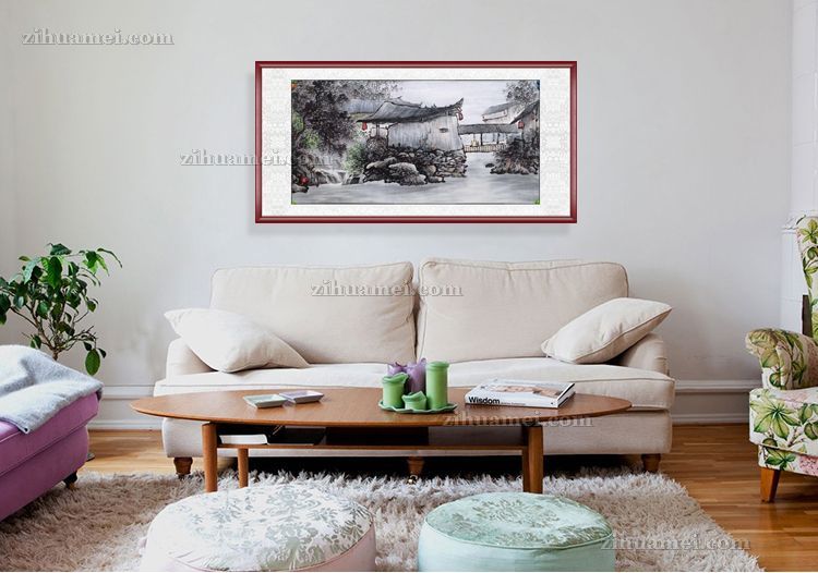 大厅适合什么样的风景画