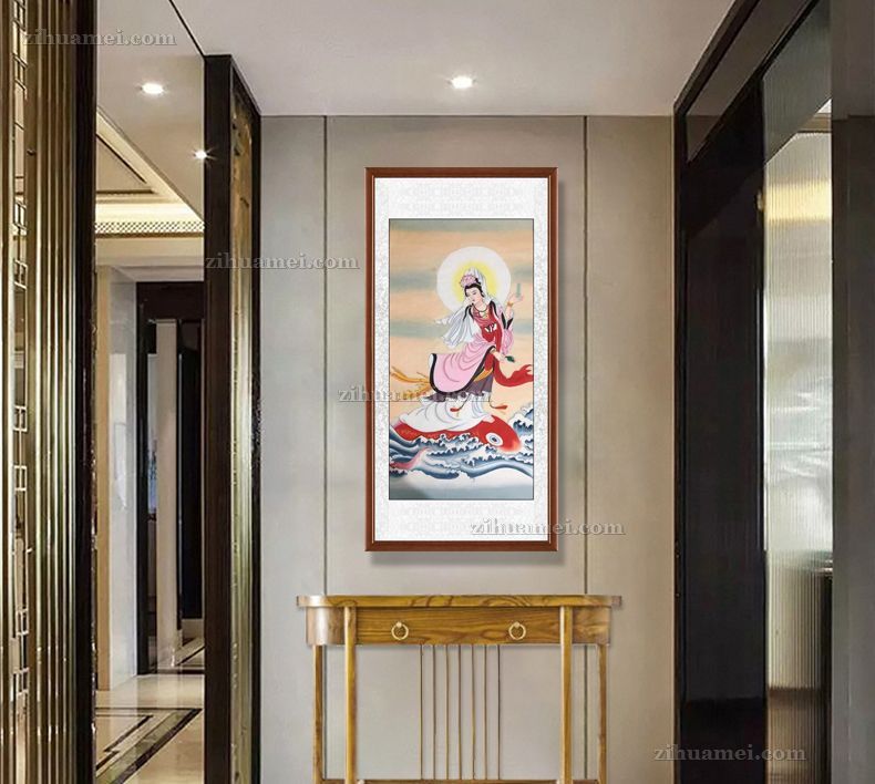 中式手绘人物国画