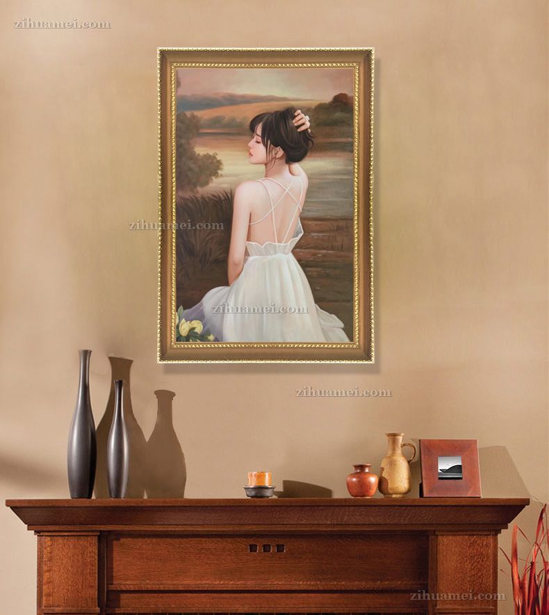 人体油画美女写实油画纯手绘油画