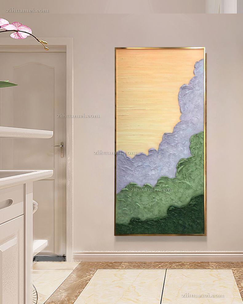 适合走廊过道抽象风景油画