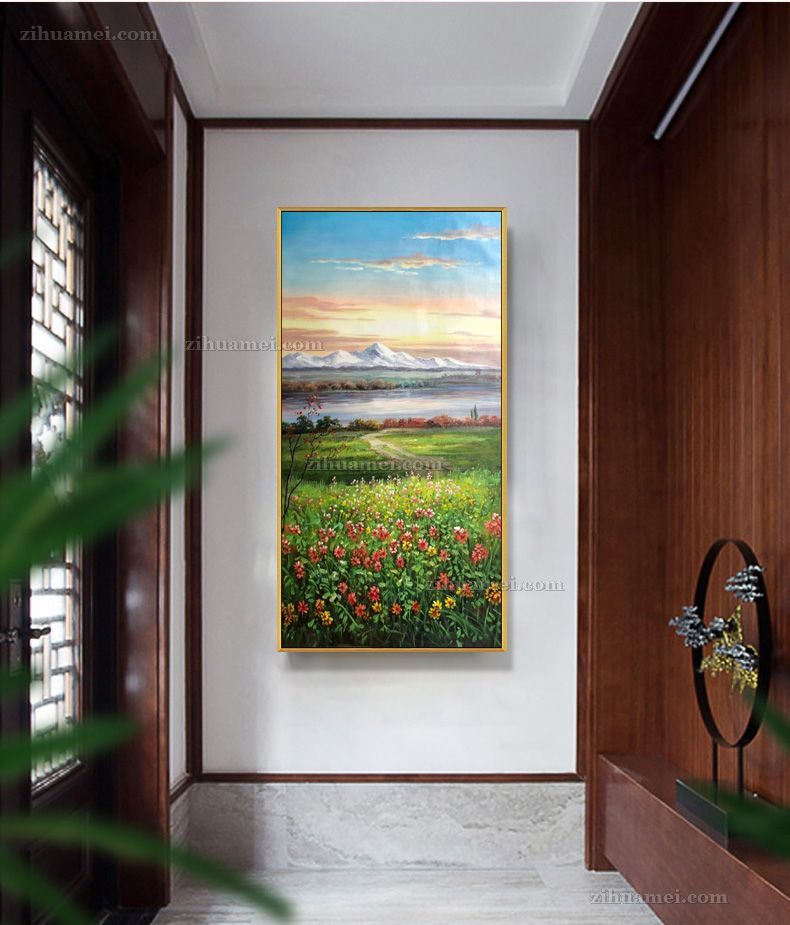 品质纯手绘花卉装饰油画