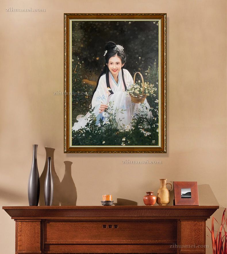 卧室适合什么样的人物油画作品