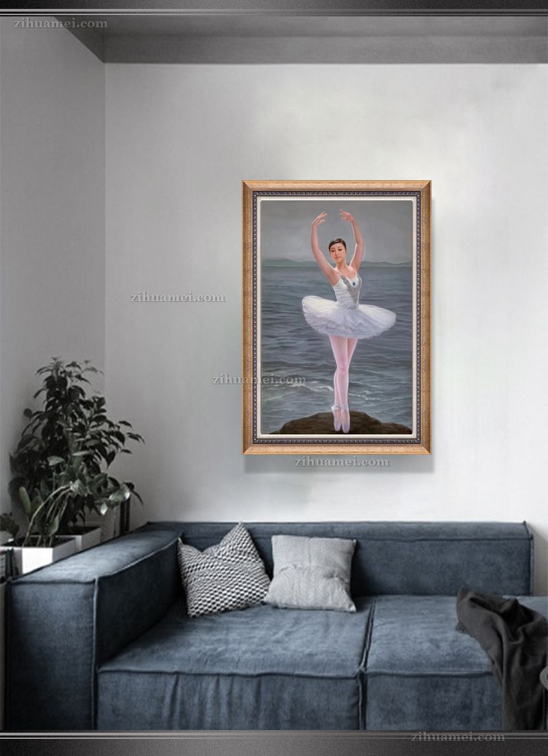 适合客厅大厅的人体油画人物油画
