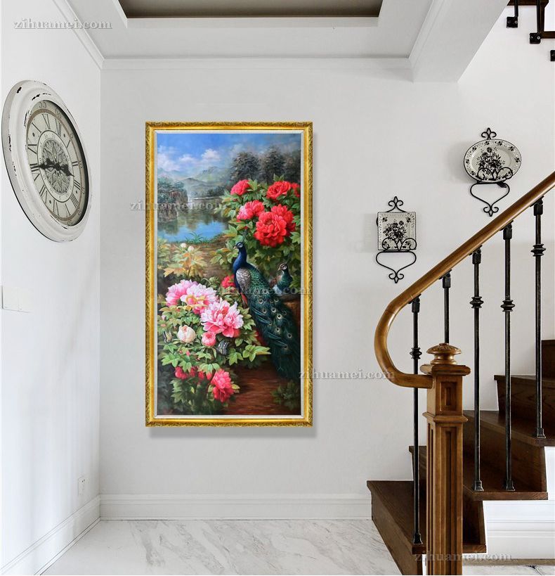 花开富贵精品写实牡丹油画