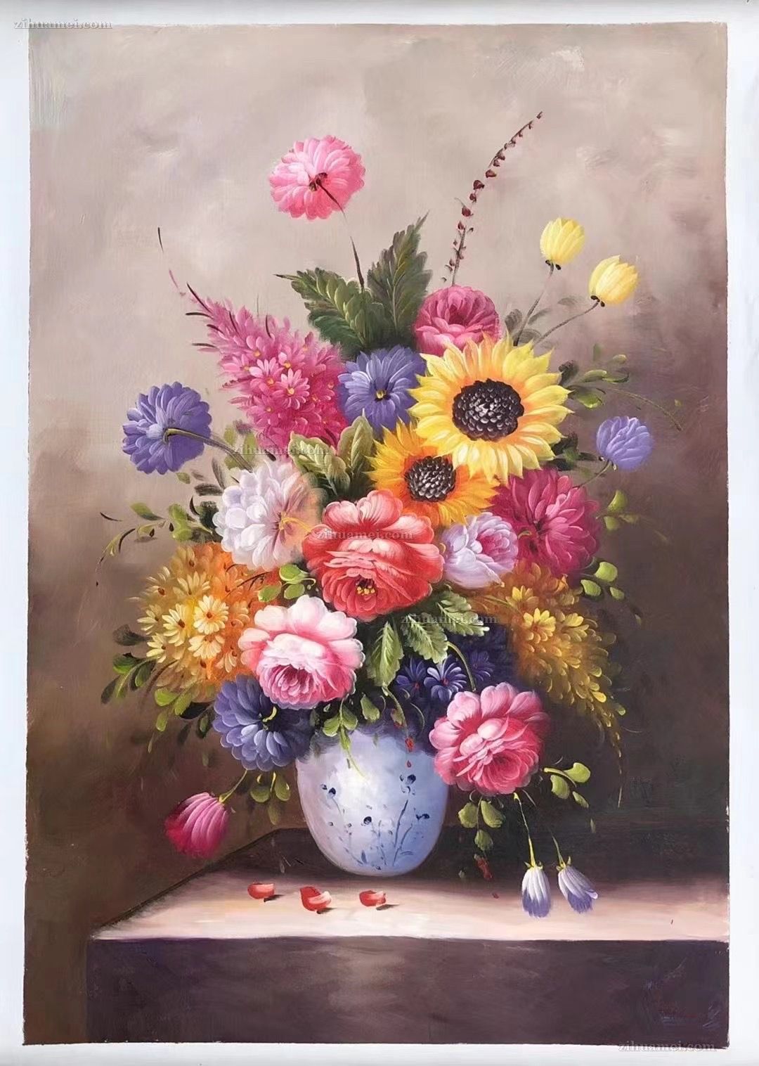 写意花卉油画