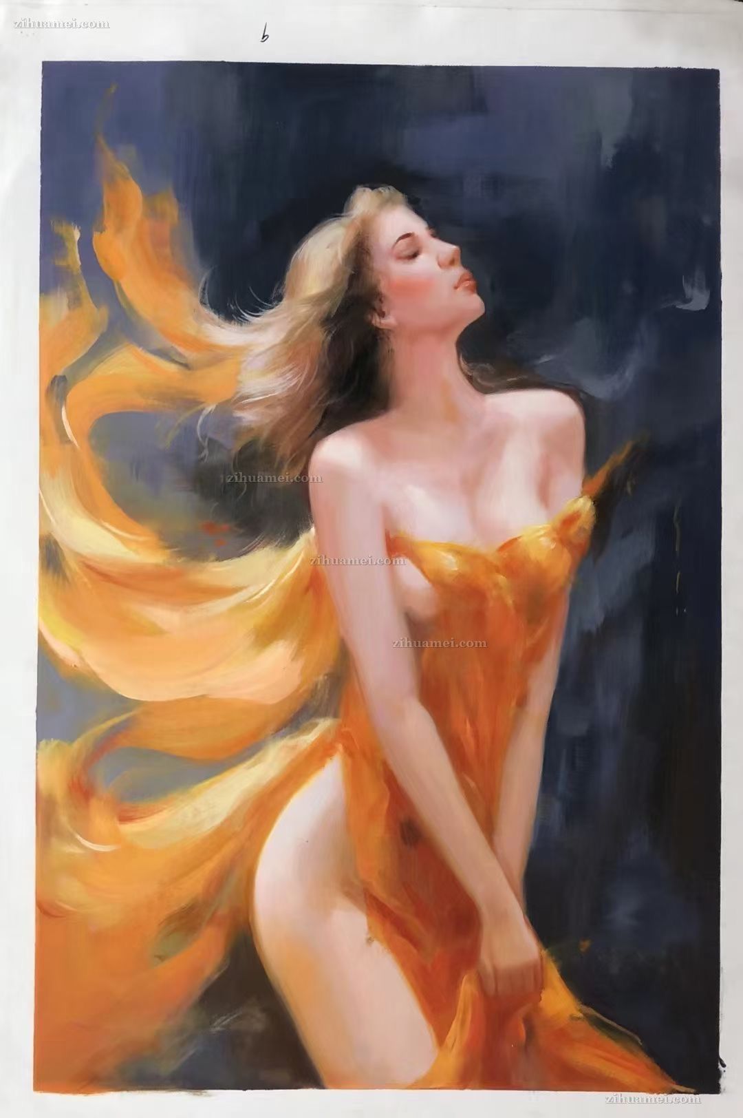 油画批发人物油画