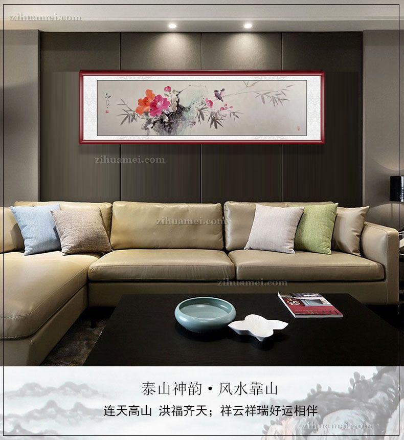 适合床头国画花鸟国画