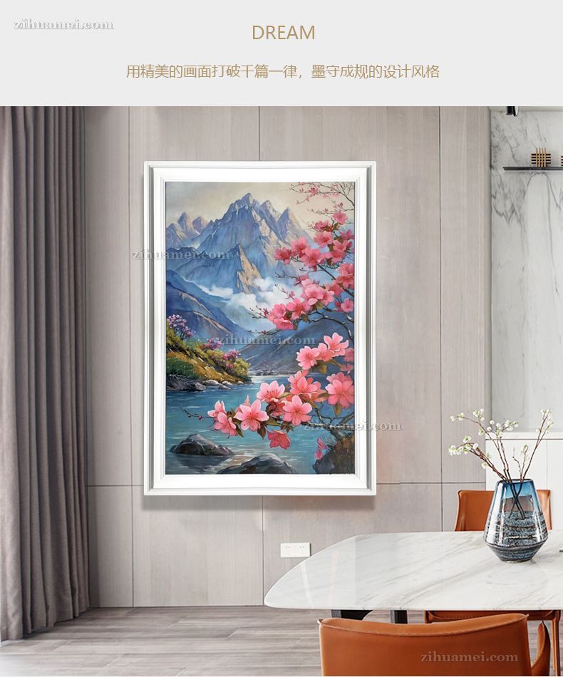 纯手绘高品质风景油画