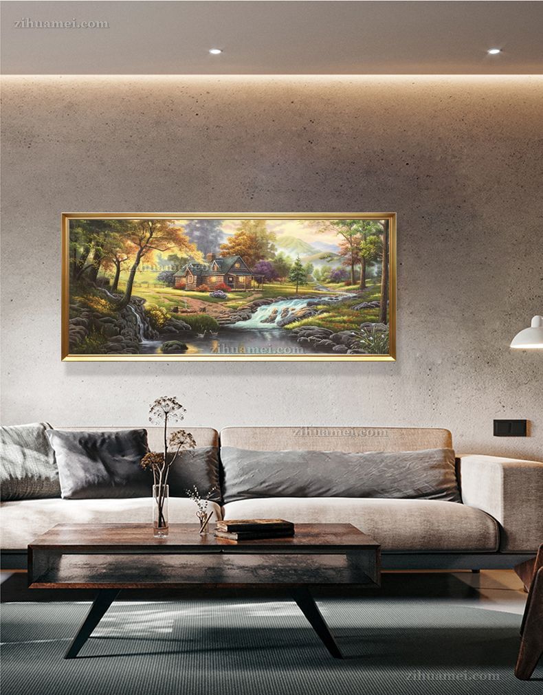 欧式风景油画托马斯风景油画