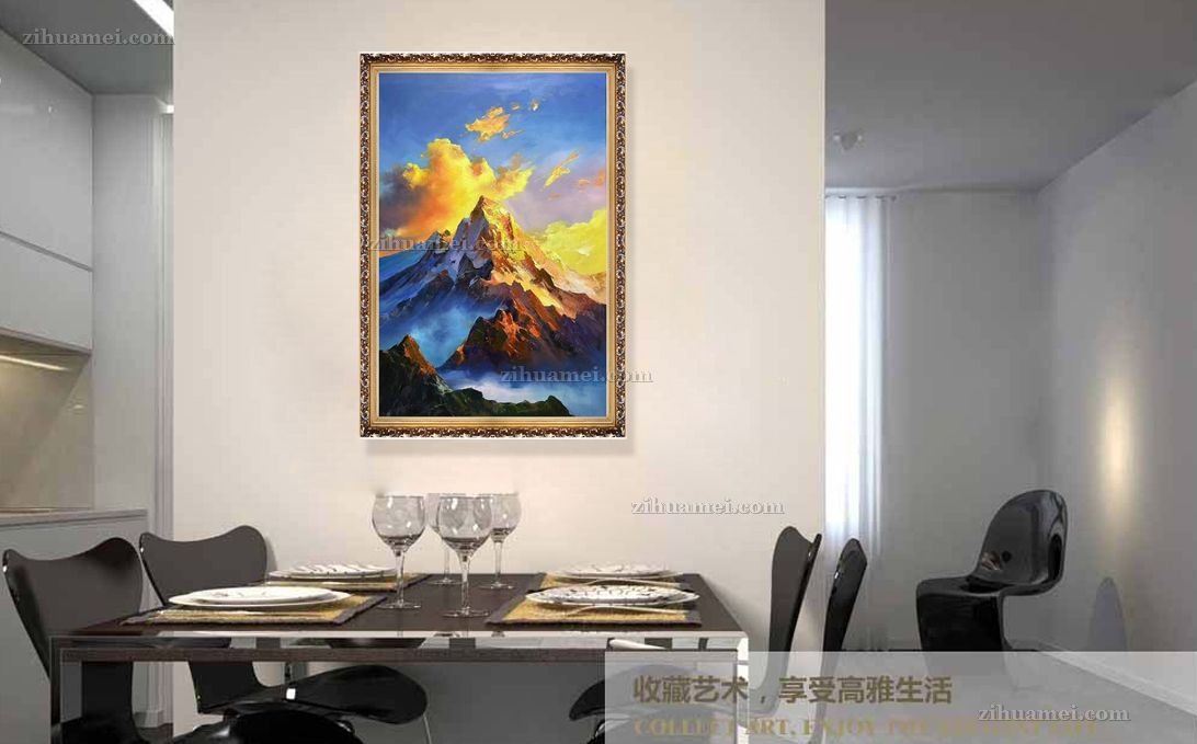 金山系列风景油画