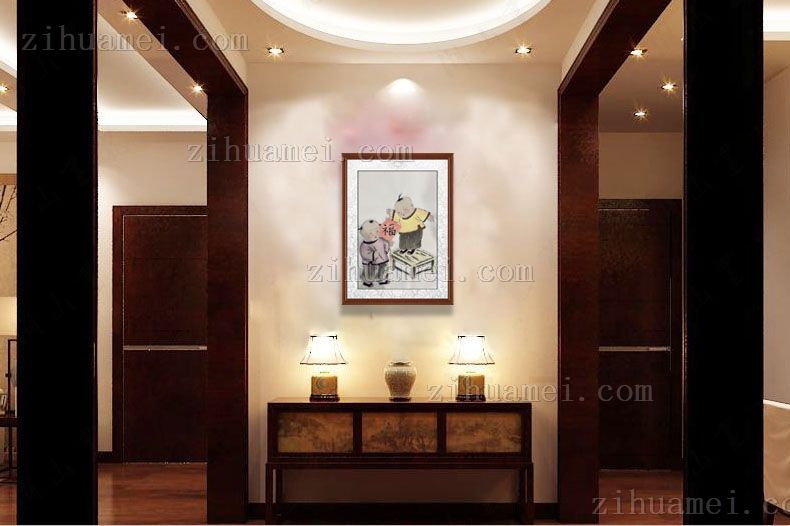 四尺三开人物福娃