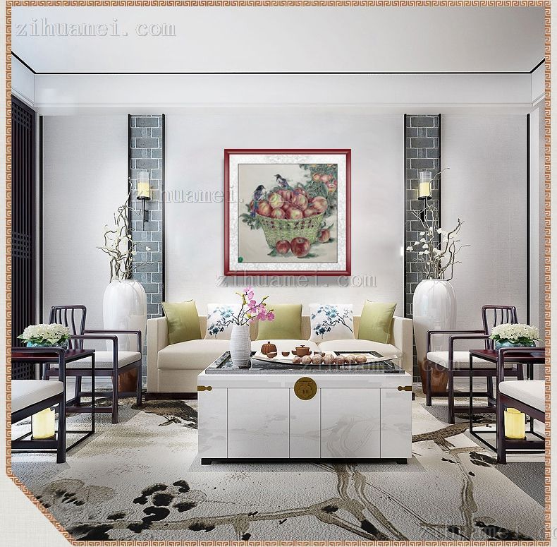 国画花鸟国画手绘水墨国画