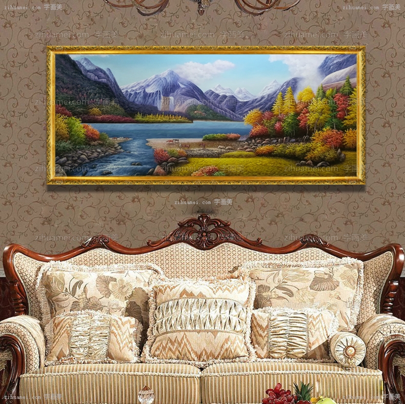 风景油画 山水油画 装饰油画