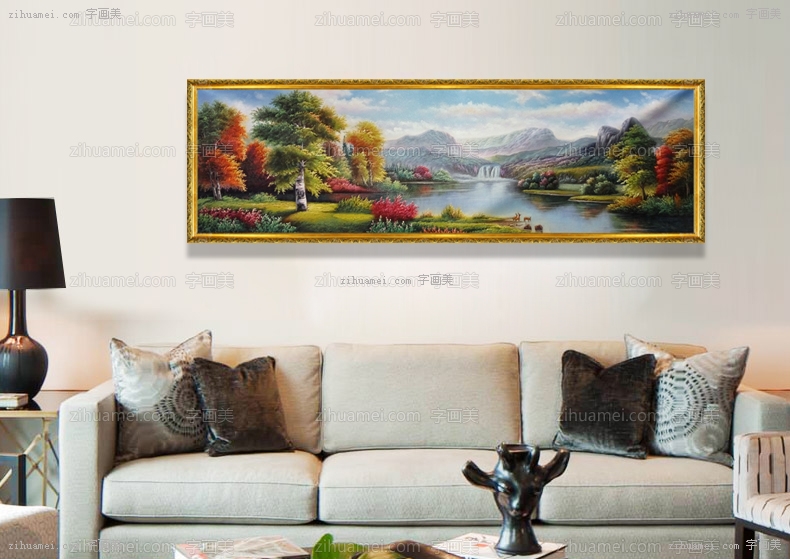  风景油画 山水油画 动物油画 中式油画