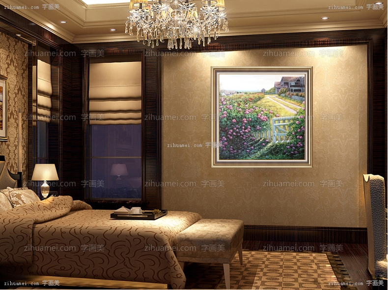 风景油画 美式油画 家庭挂画 酒店挂画 办公室挂画