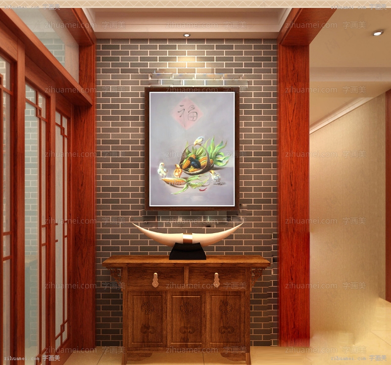 中式油画 福