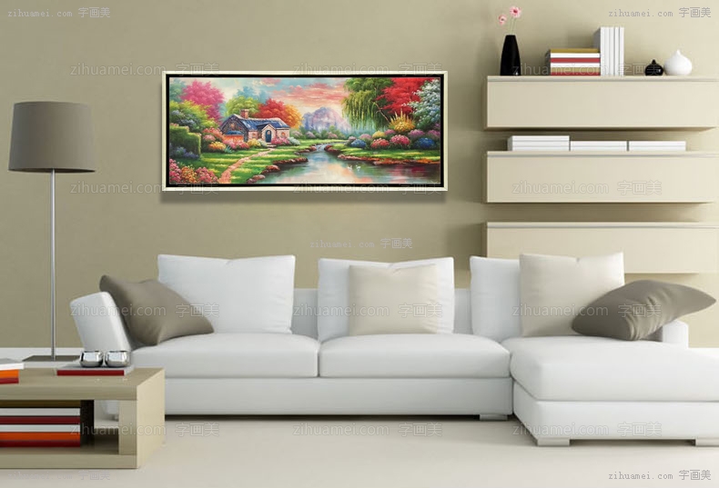 精美风景托马斯油画