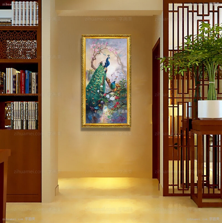 孔雀王风景