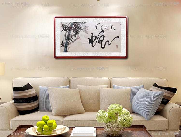 邓申义 手绘 手工 国画