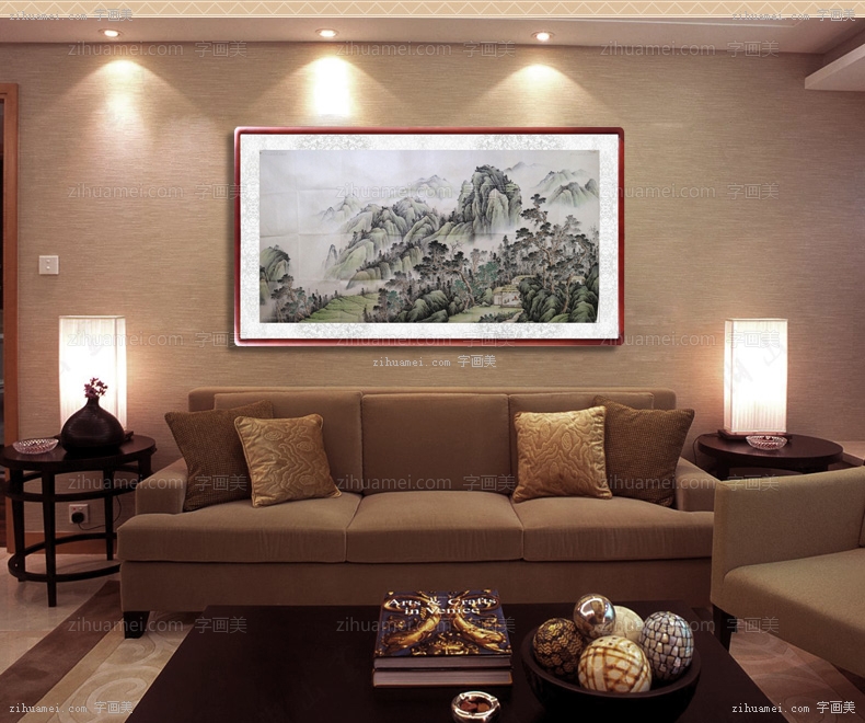 山林风景图