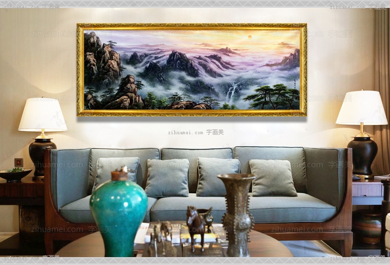 山水挂画