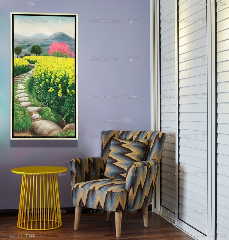 山水风景油画