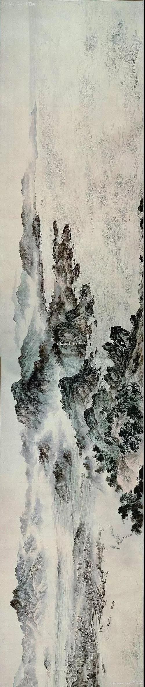 张大千国画