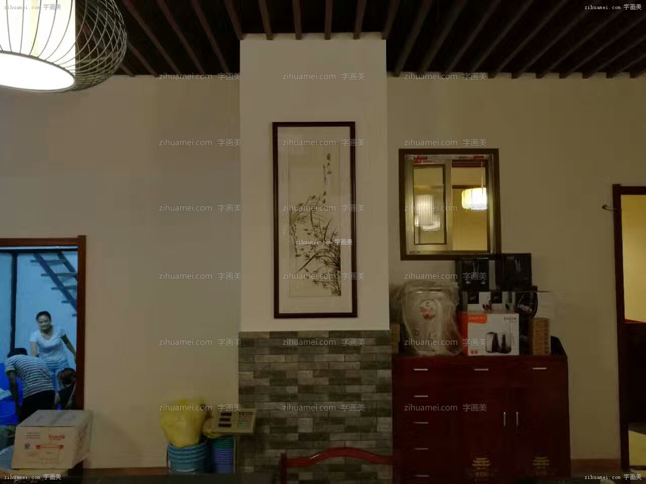 餐厅饭店配画