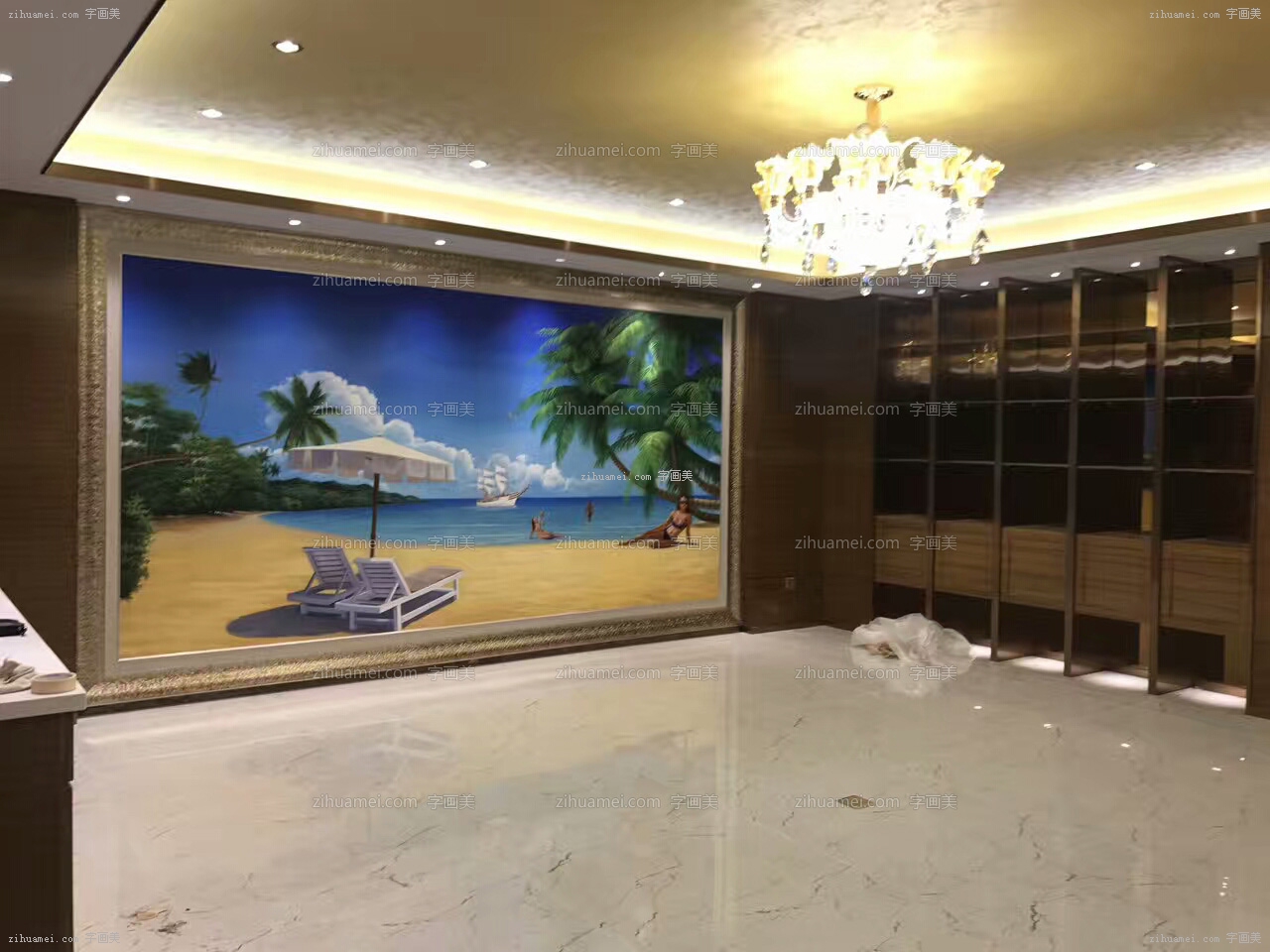 宾馆配画