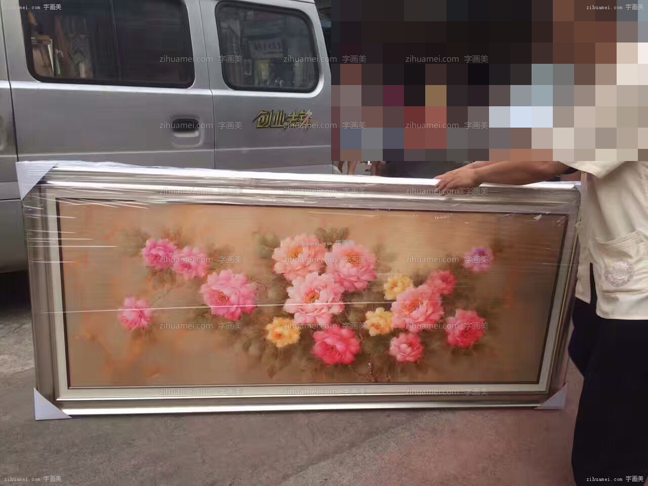 手绘印象油画