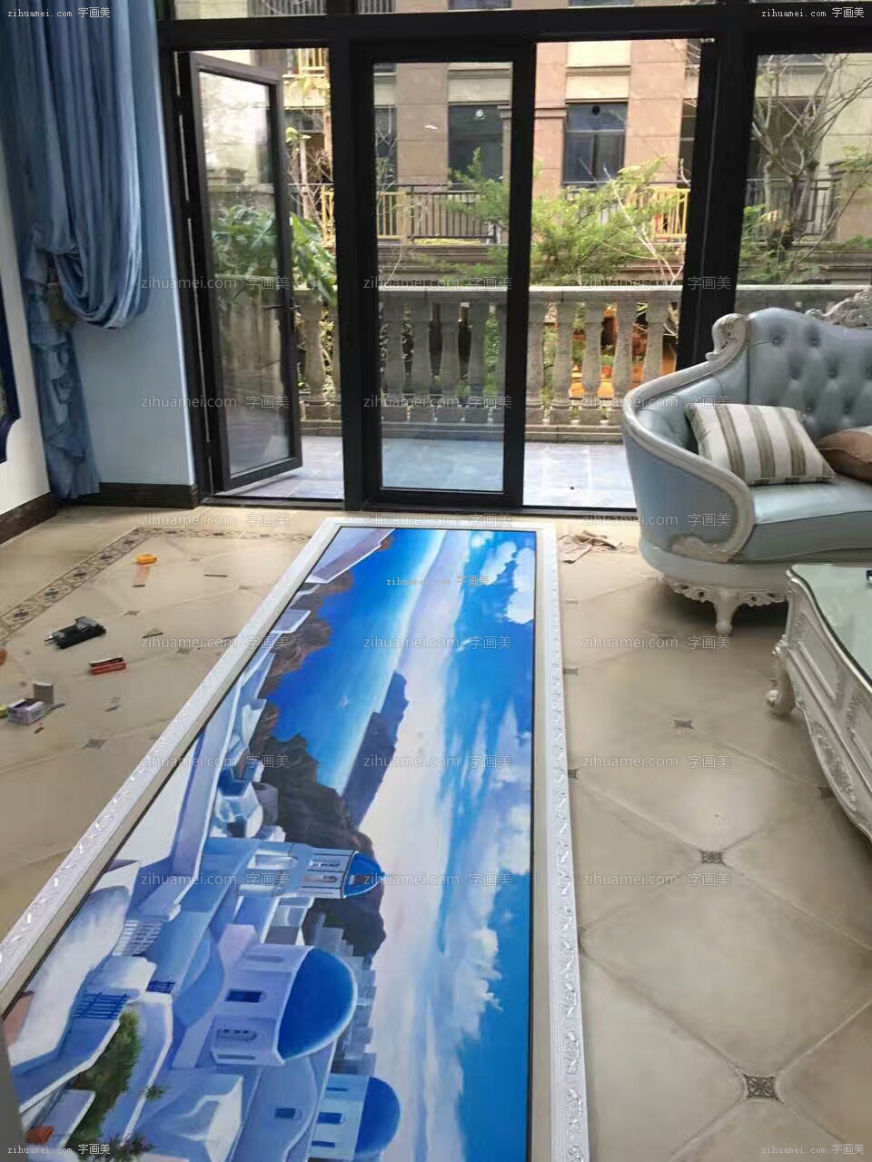 楼层挂画