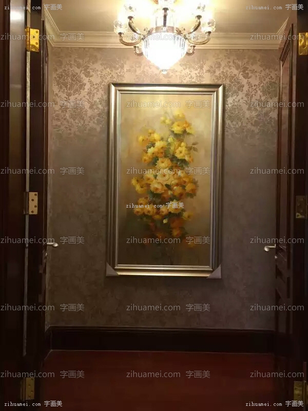 别墅玄关配画