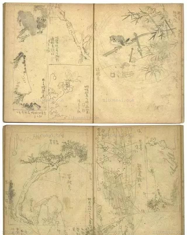 手绘国画