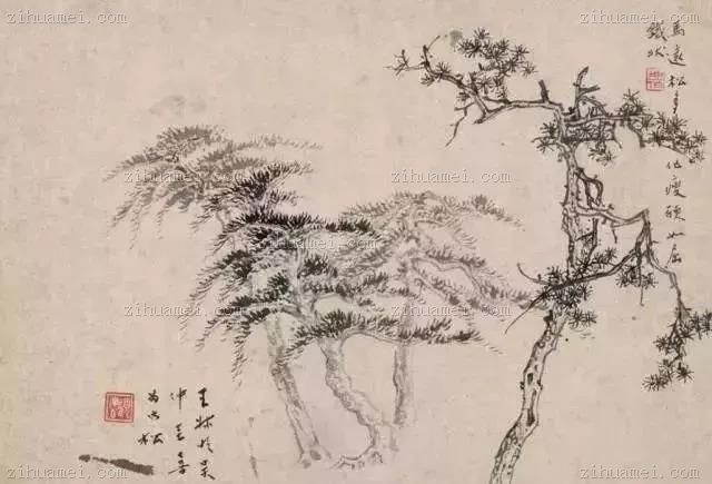 课徒画稿之·顾坤伯
