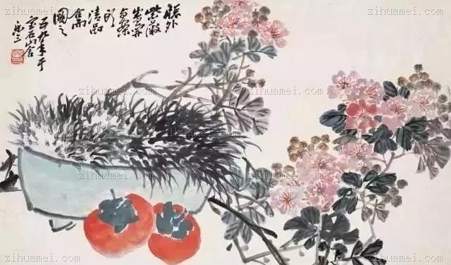 课徒画稿 — 案头清品·诸乐三